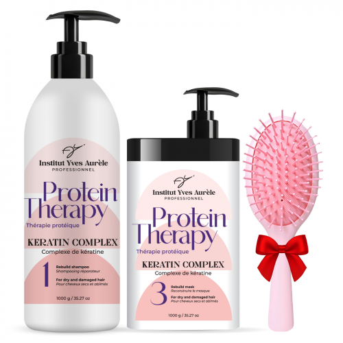 SET PROTEIN THERAPY: șampon și mască (2 x 1000g) + CADOU! (Lipsesc din stoc)