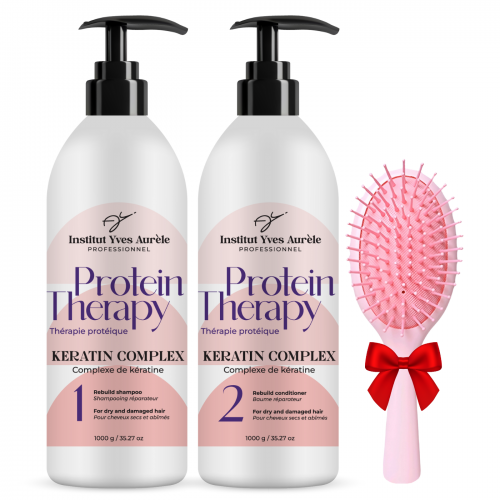 SET PROTEIN THERAPY: șampon și balsam (2 x 1000g) + CADOU! (Lipsesc din stoc)